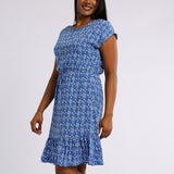 LADIES BLUE DRESS