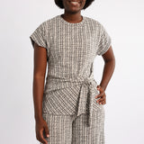 LDS MOCK WRAP TOP