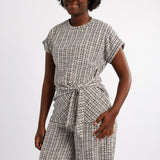 LDS MOCK WRAP TOP