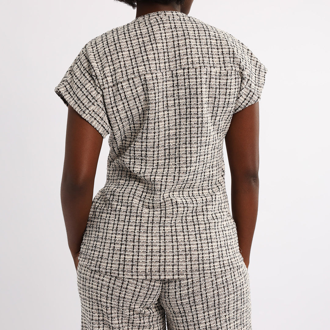 LDS MOCK WRAP TOP