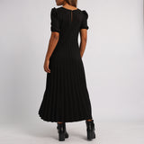 LADIES PLEATED S/S DRESS