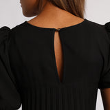 LADIES PLEATED S/S DRESS
