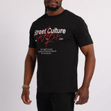 Mens Black Graphic T-Shirt