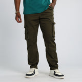 OLIVE CARGO PANTS