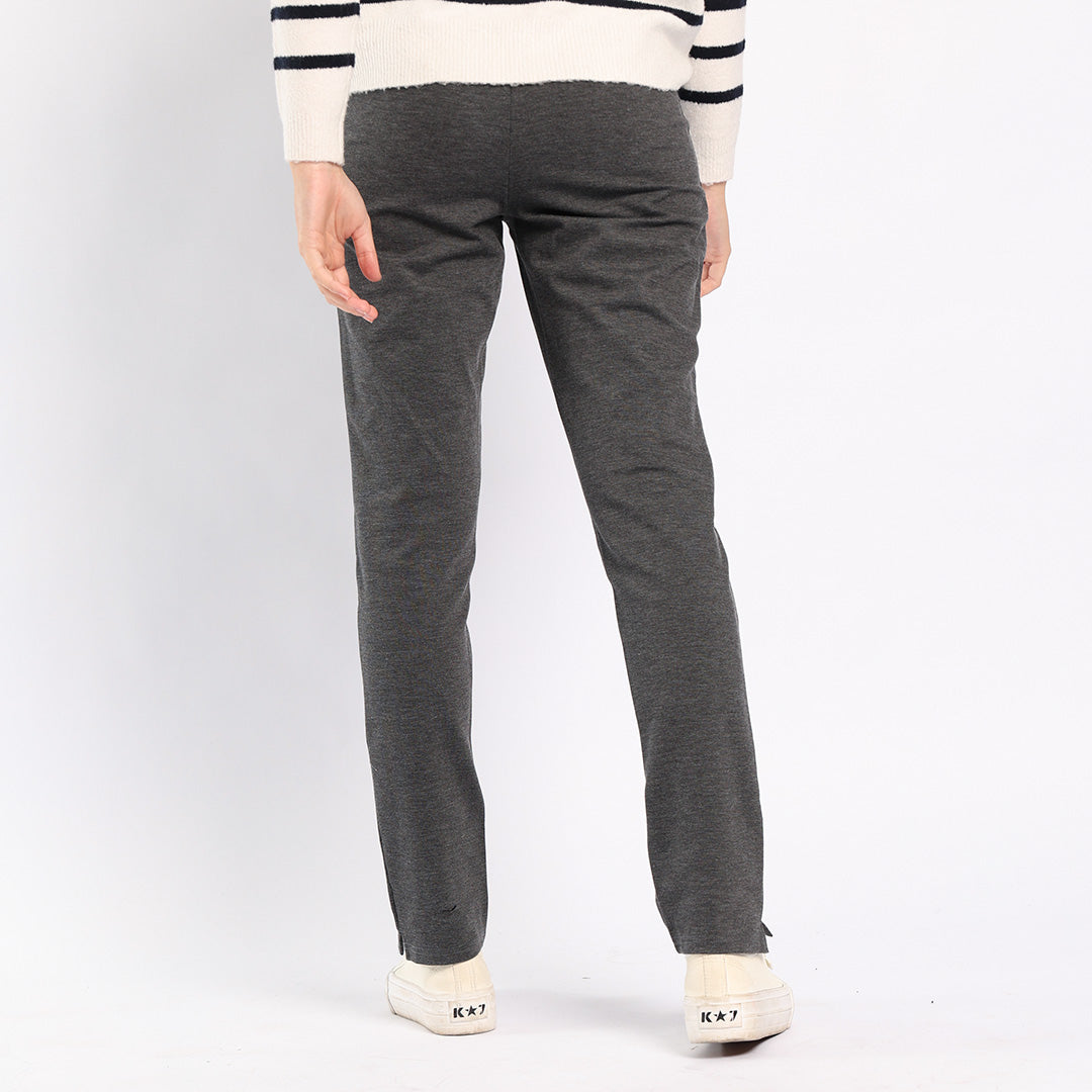 DARK GREY PONTI PANT