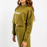 LONG SLEEVE CROP SWEATER
