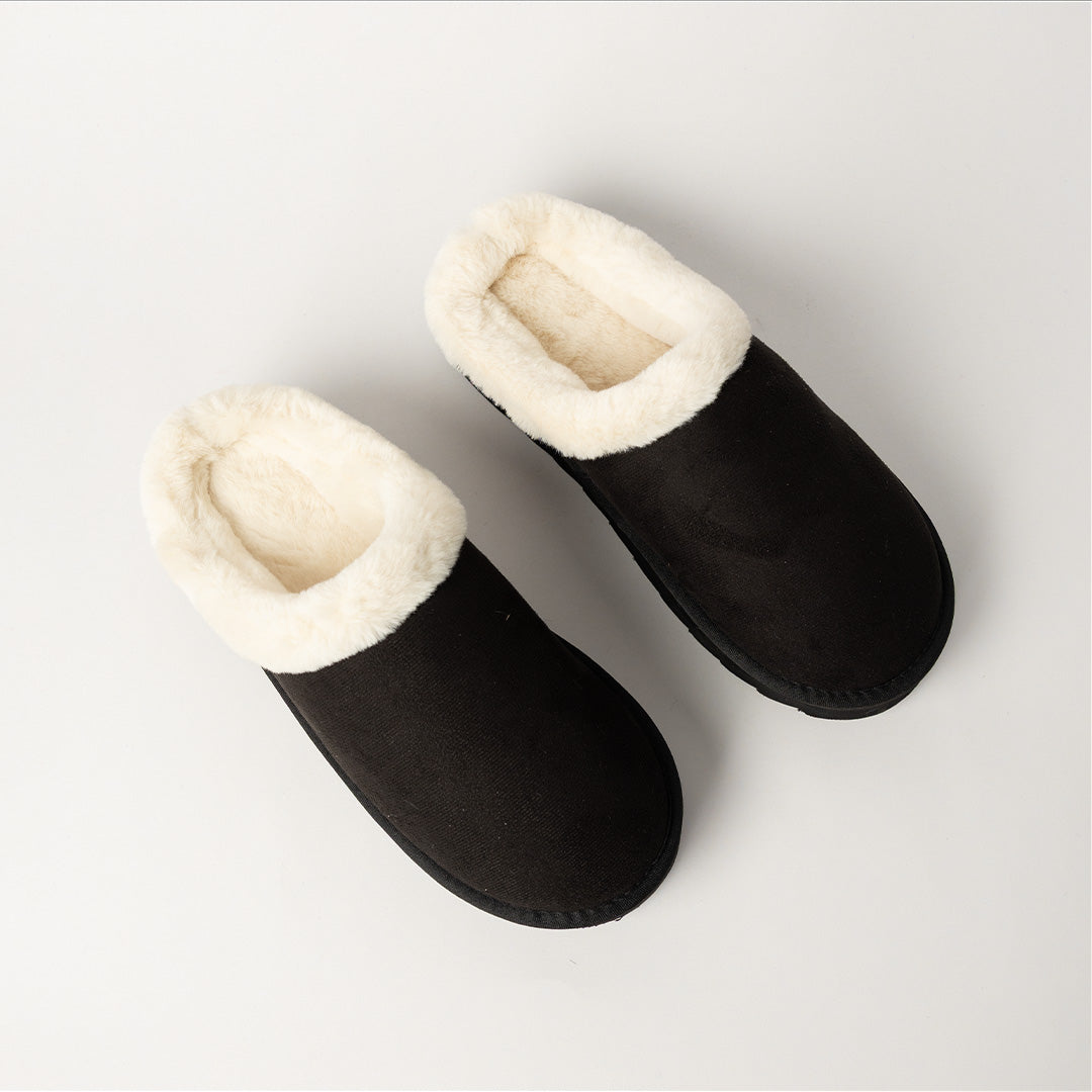 LADIES BLACK SLIPPER