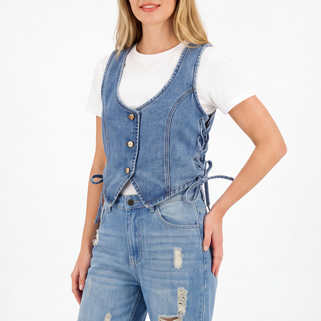 Denim Waistcoat