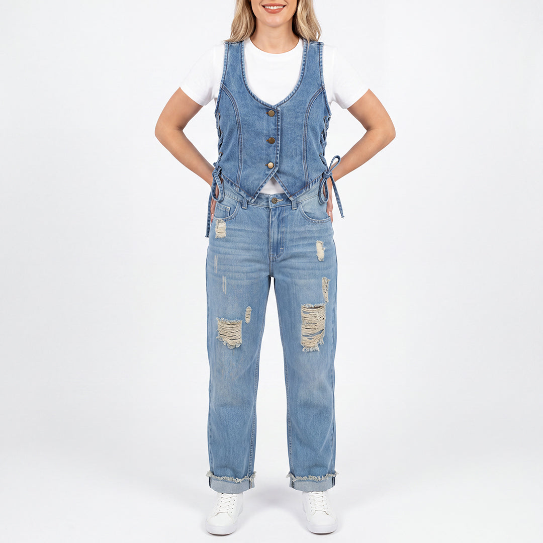 Denim Waistcoat