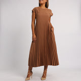 LADIES PLEATED DRESS