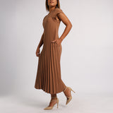 LADIES PLEATED DRESS