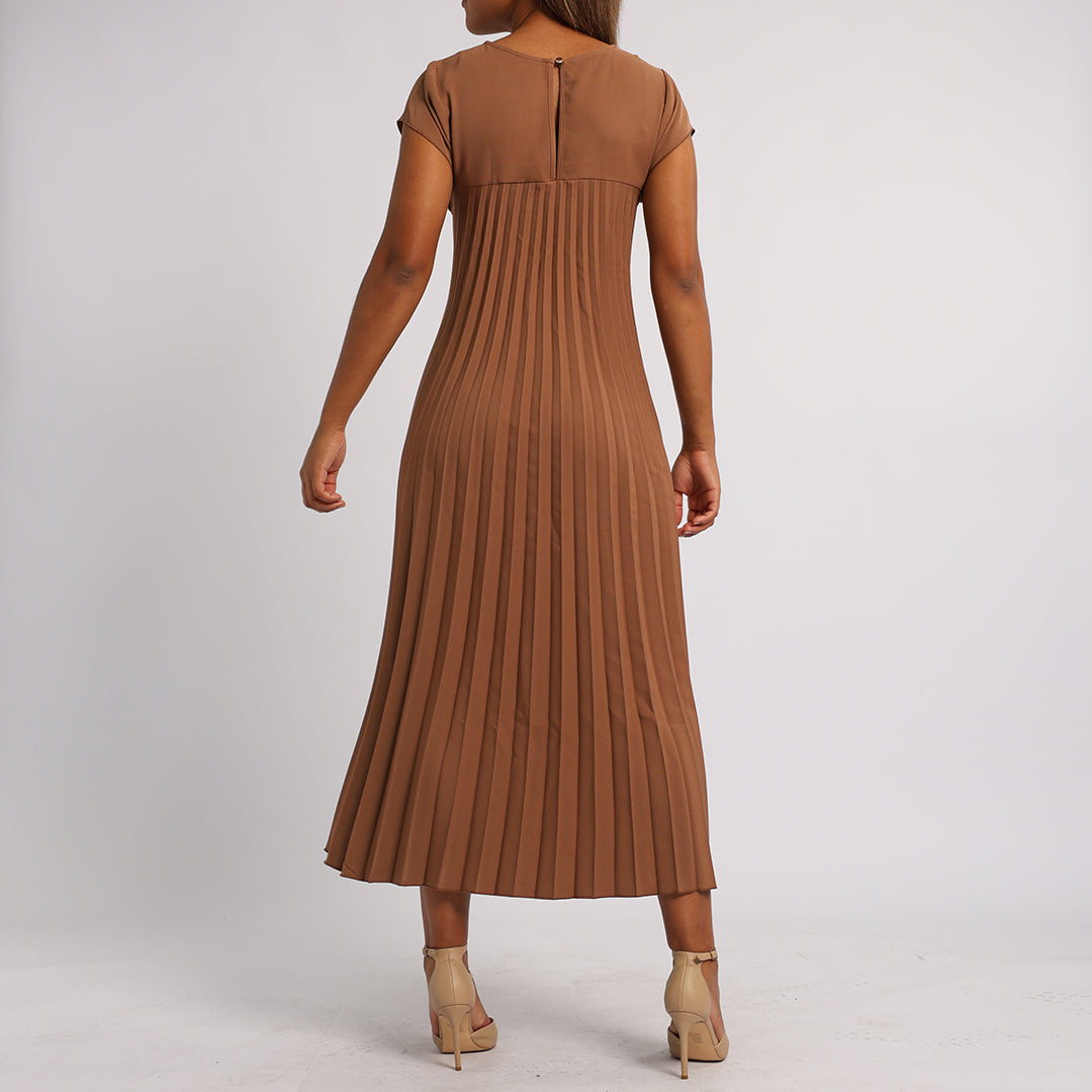 LADIES PLEATED DRESS
