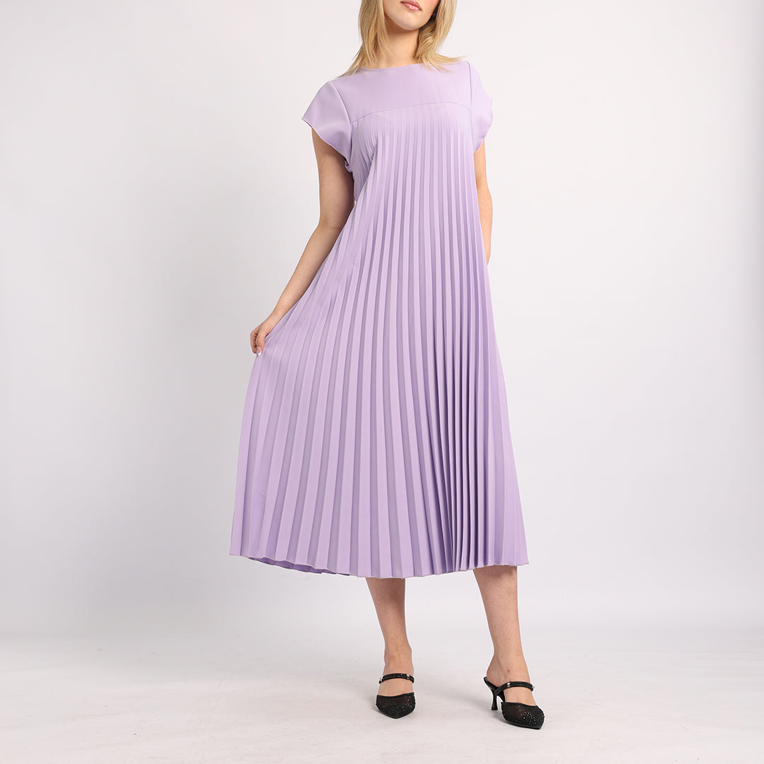 LADIES PLEATED DRESS