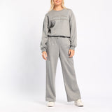 GREY LONG SLEEVE SWEATER