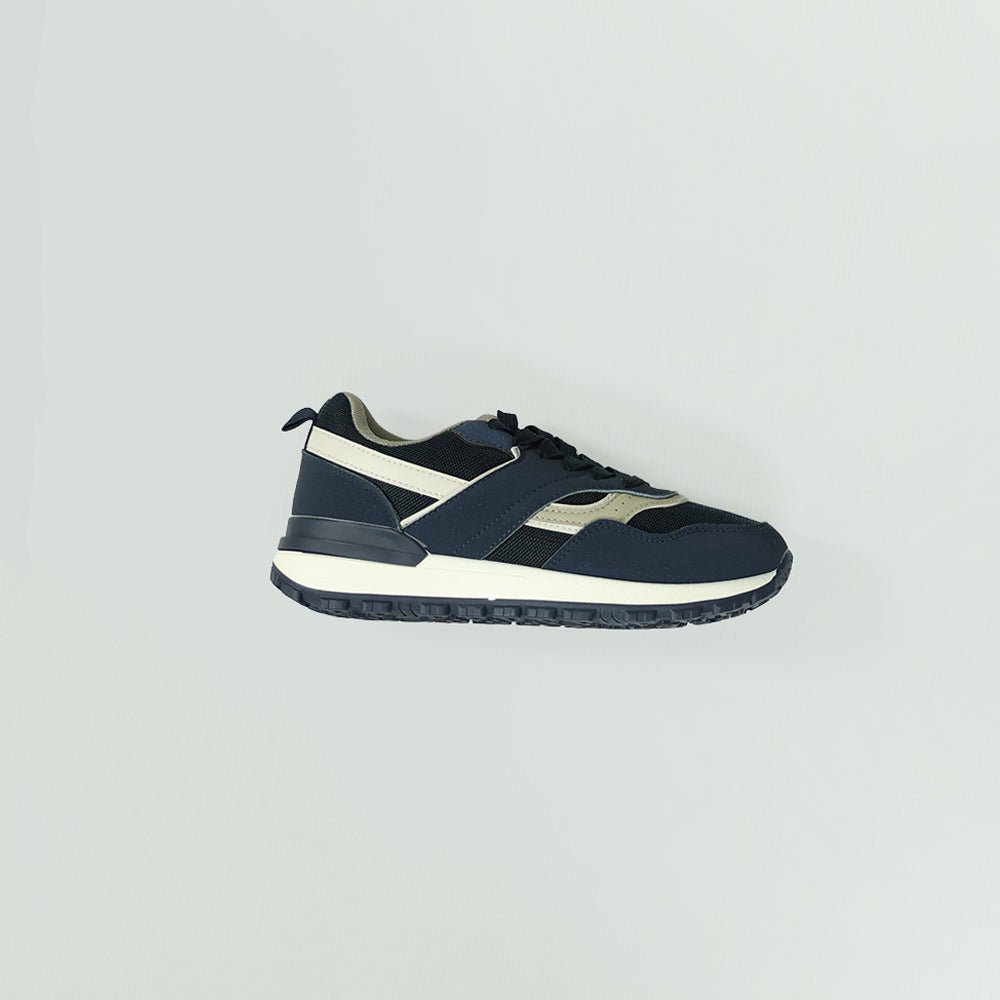 NAVY SNEAKER (MESH DETAIL)