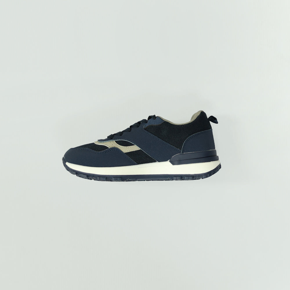 NAVY SNEAKER (MESH DETAIL)