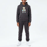 CHARCOAL PRINTED 2PC SET