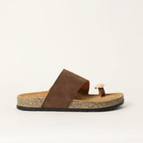 LADIES NOVA CHOC TOE BIRK SANDAL