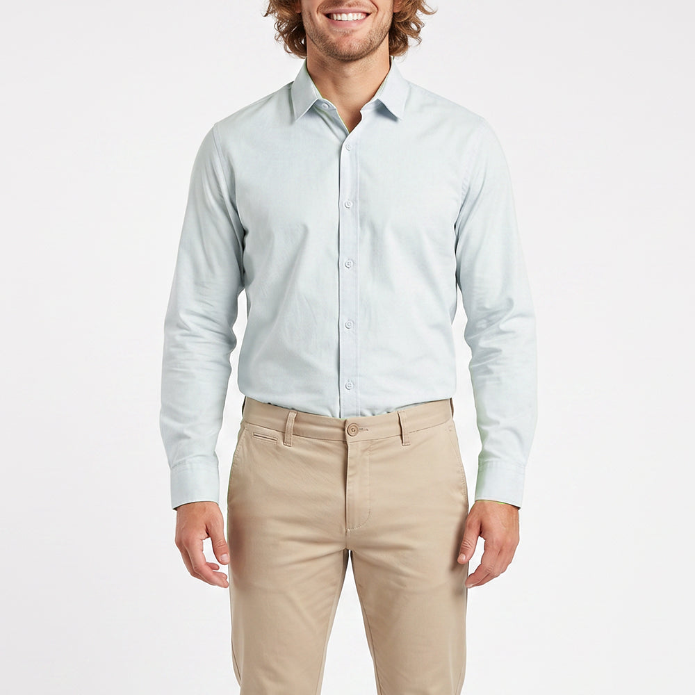 MENS ZAFF LIGHT BLUE FASHION SHIRT