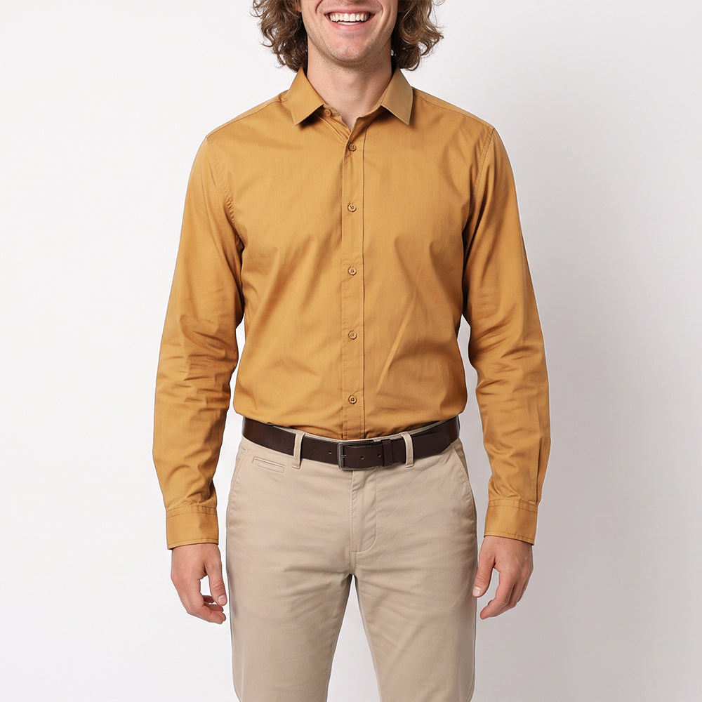 MENS ZAFF COFFEE FASHION SHIRT