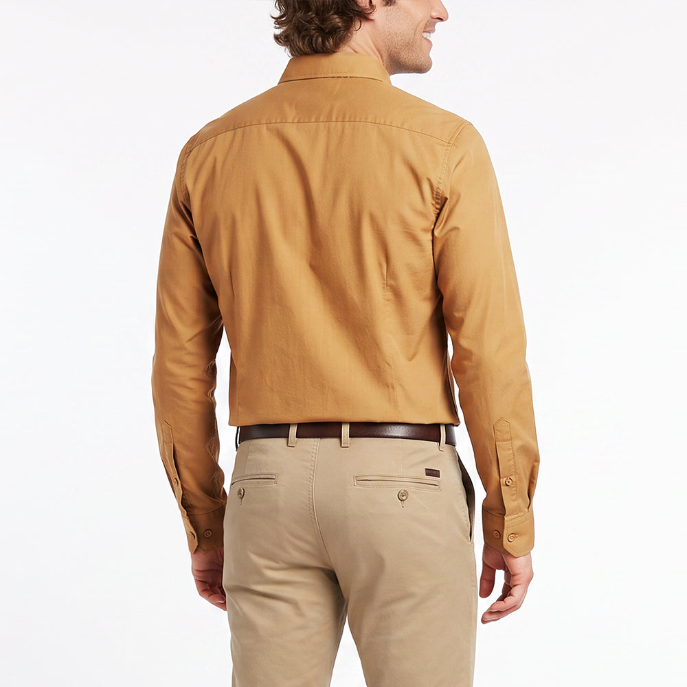 MENS ZAFF COFFEE FASHION SHIRT