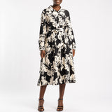 LADIES ALORA PRINTED SHIRT DRESS
