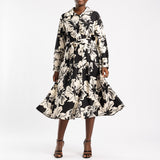 LADIES ALORA PRINTED SHIRT DRESS