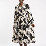 LADIES ALORA PRINTED SHIRT DRESS