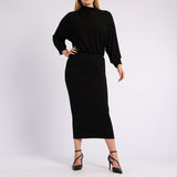 ALORA LADIES BLACK DRESS
