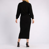 ALORA LADIES BLACK DRESS