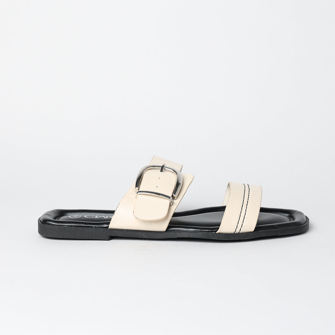 Comfort Off White Sandal