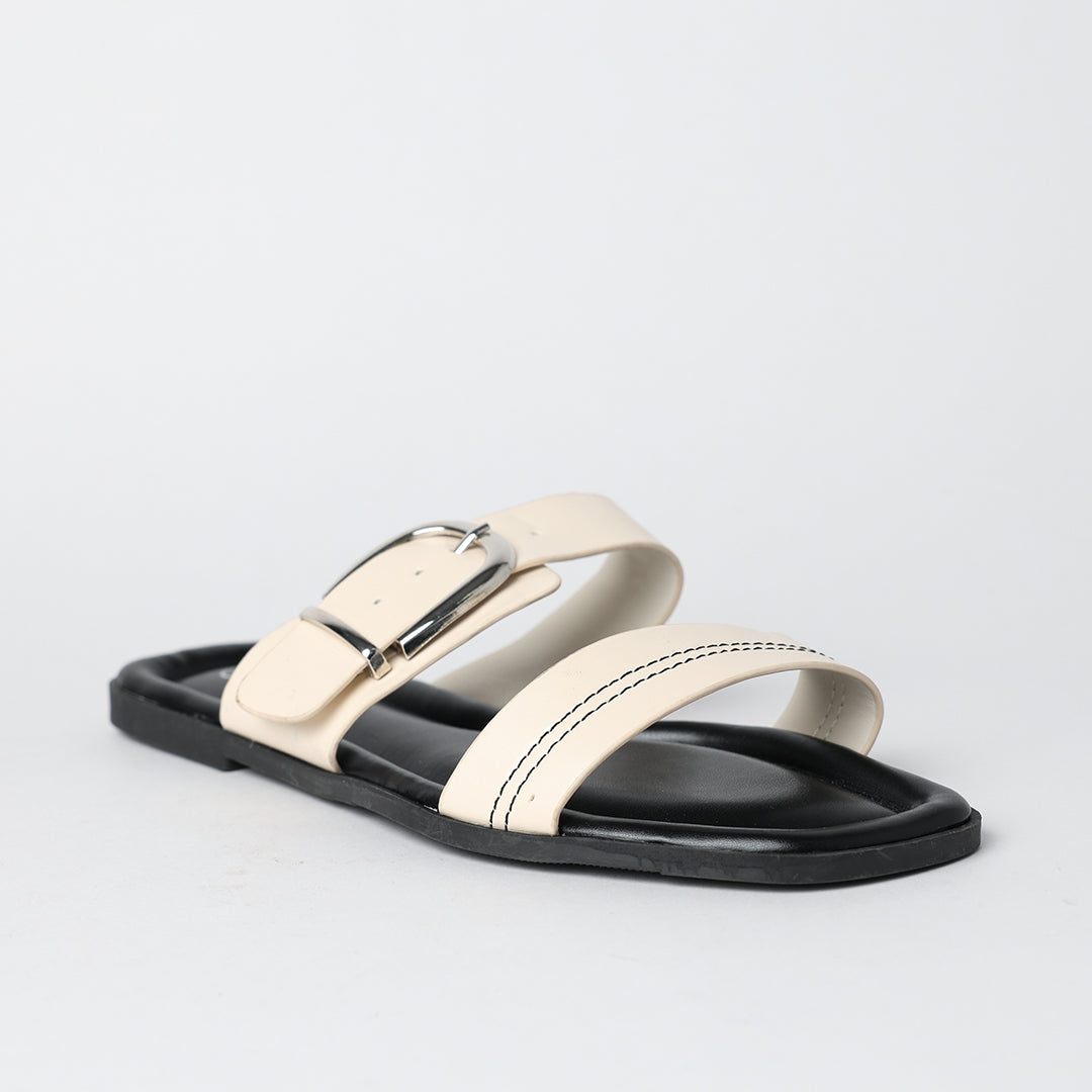 Comfort Off White Sandal