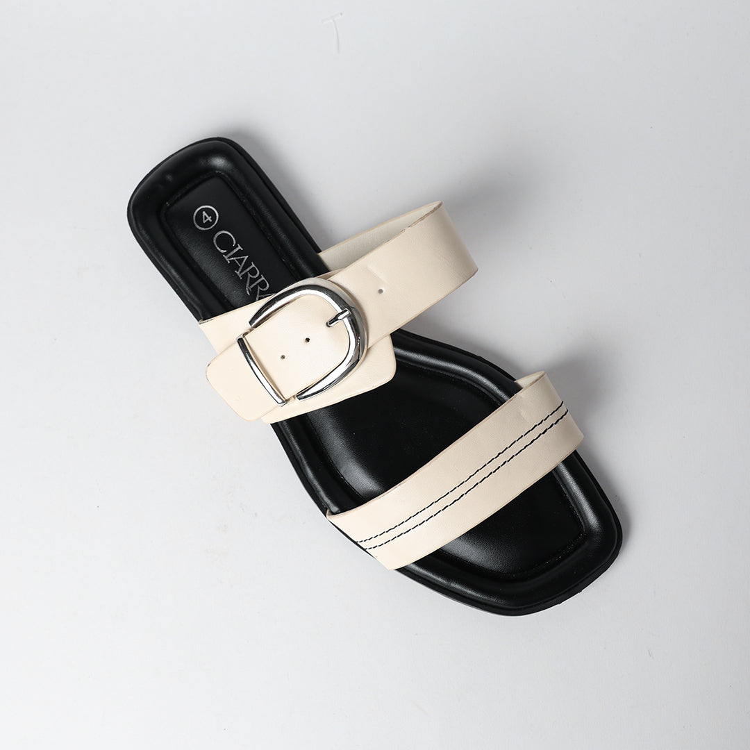 Comfort Off White Sandal