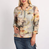 SAGE FLORAL SHIRT