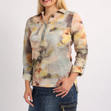 SAGE FLORAL SHIRT
