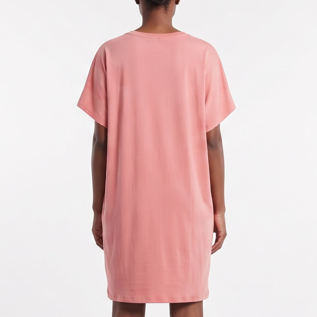 LADIES ALORA TBC COLOUR RAYON CHALLIE DRESS