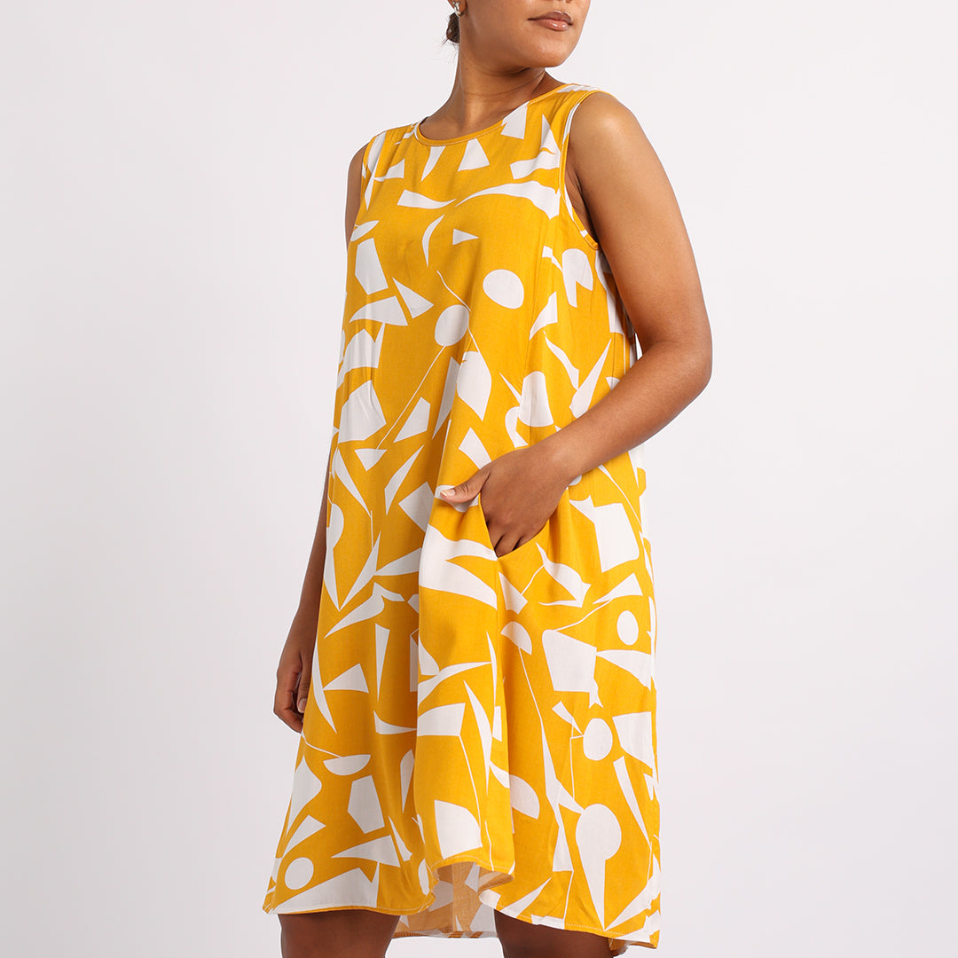 ALORA LADIES PRINTED DRESS