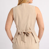 LADIES ALORA STONE WAISTCOAT