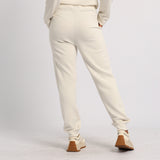 LADIES ALORA CREAM BASIC TRACK PANTS