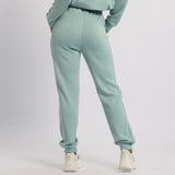 LADIES ALORA GREEN BASIC TRACK PANTS