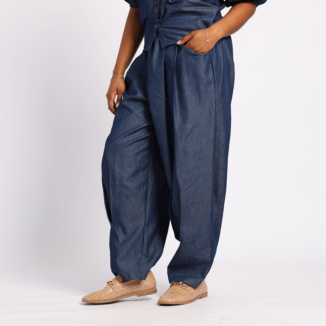 LADIS DENIM PANTS