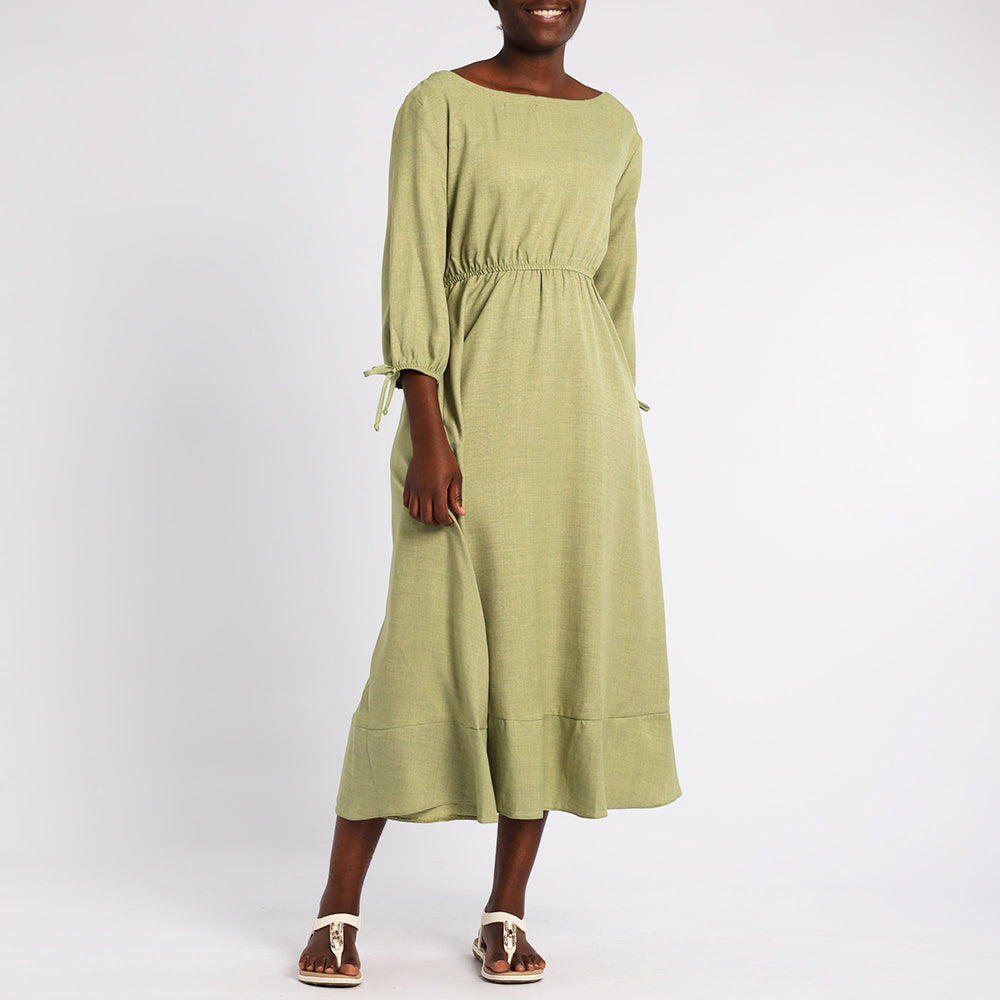 LADIES ALORA SAGE DRESS