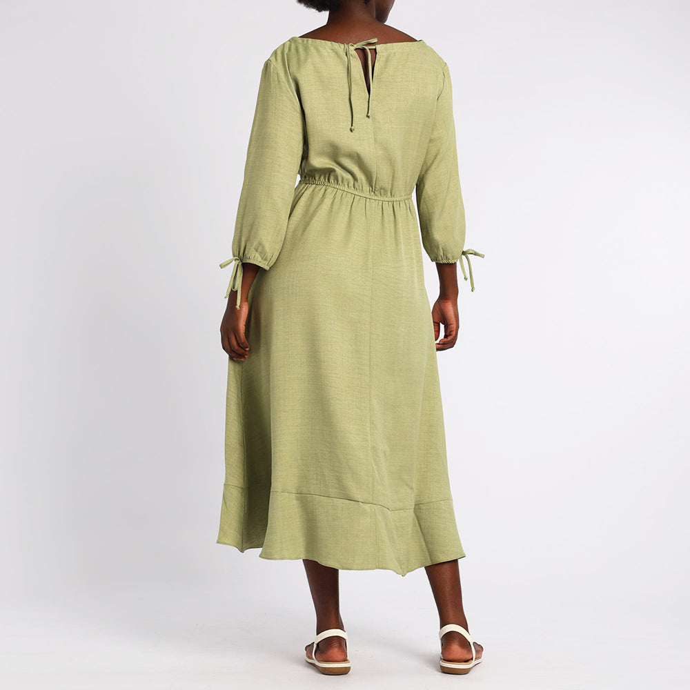 LADIES ALORA SAGE DRESS