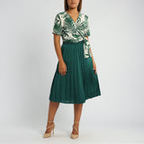 LADIES ALORA PRINTED CROSS OVER TOP