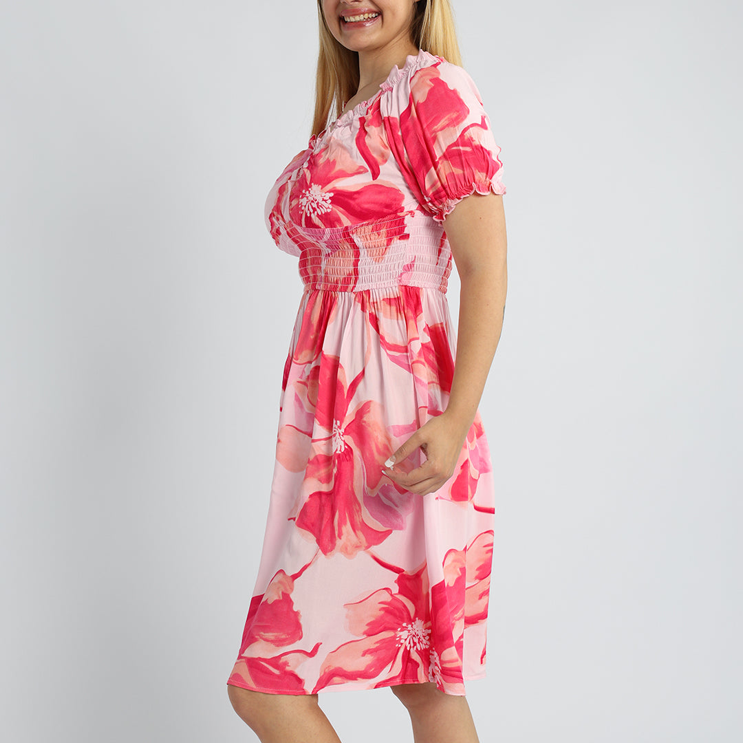 ALORA LADIES PRINTED DRESS