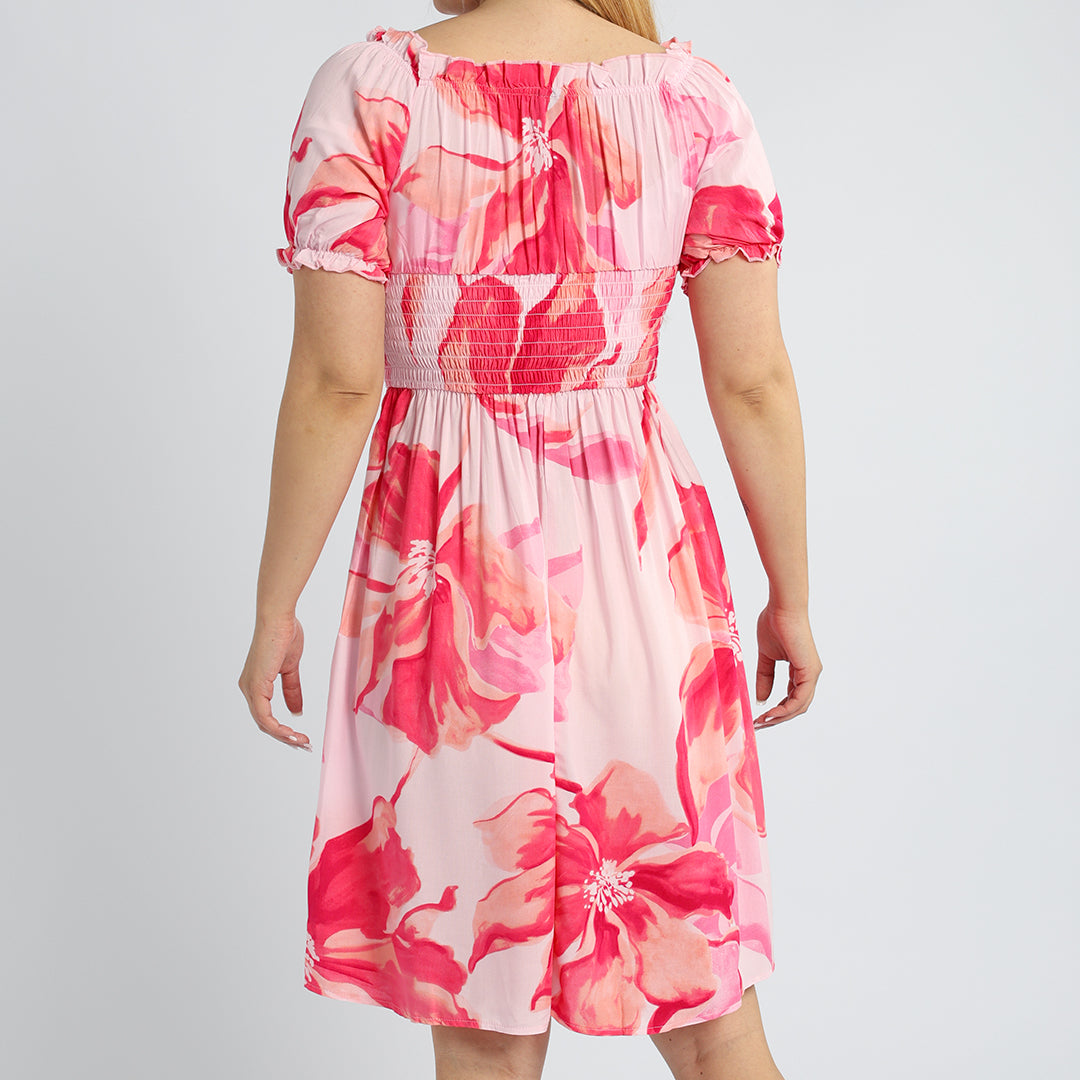 ALORA LADIES PRINTED DRESS