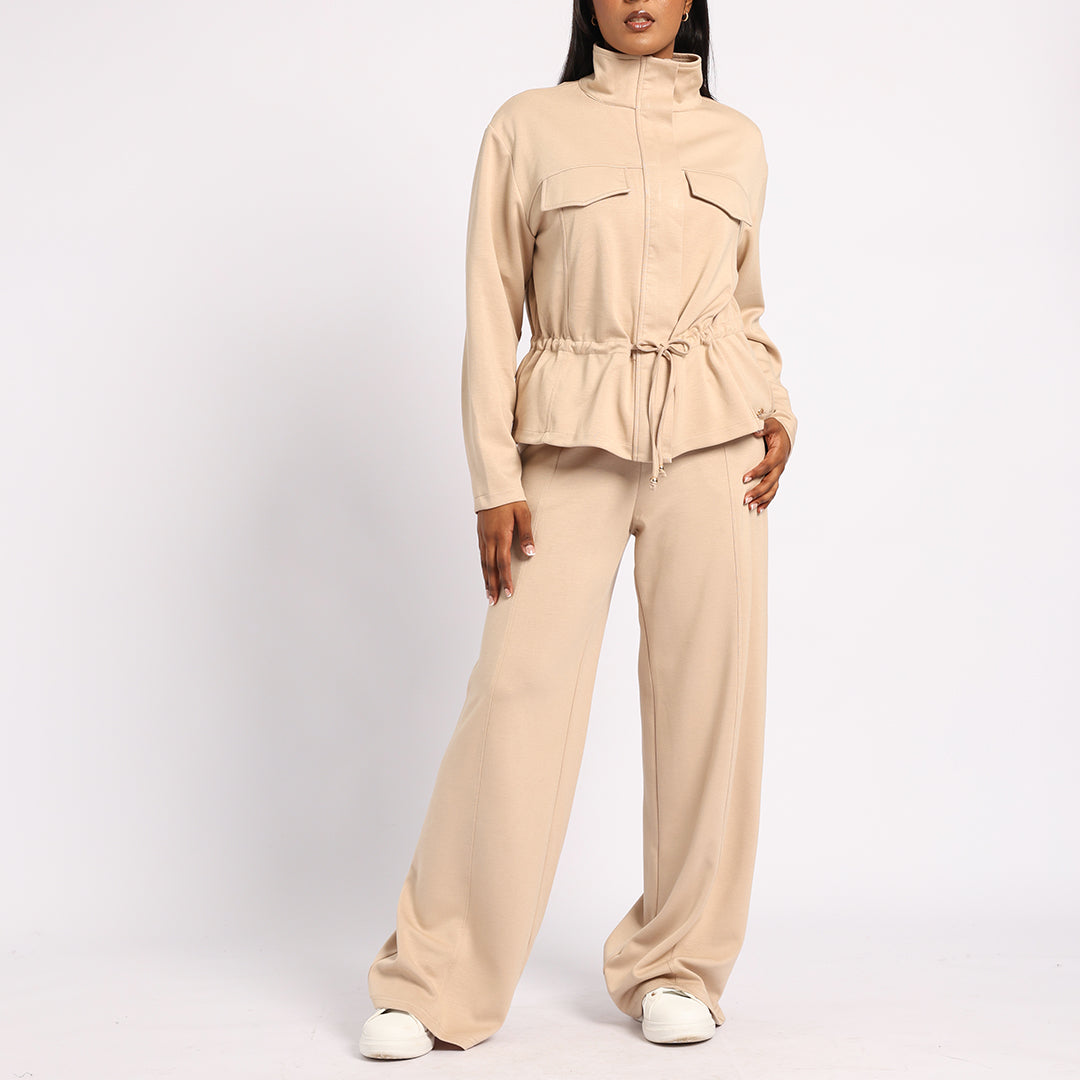 DRAWSTRING JACKET