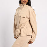 DRAWSTRING JACKET
