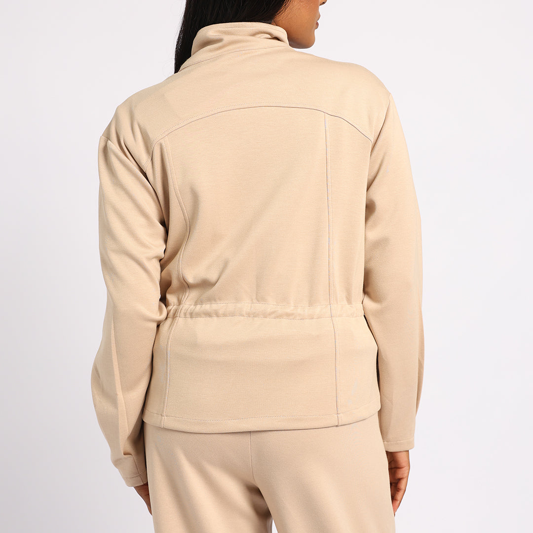 DRAWSTRING JACKET