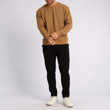 Stone Jacquard Sweater